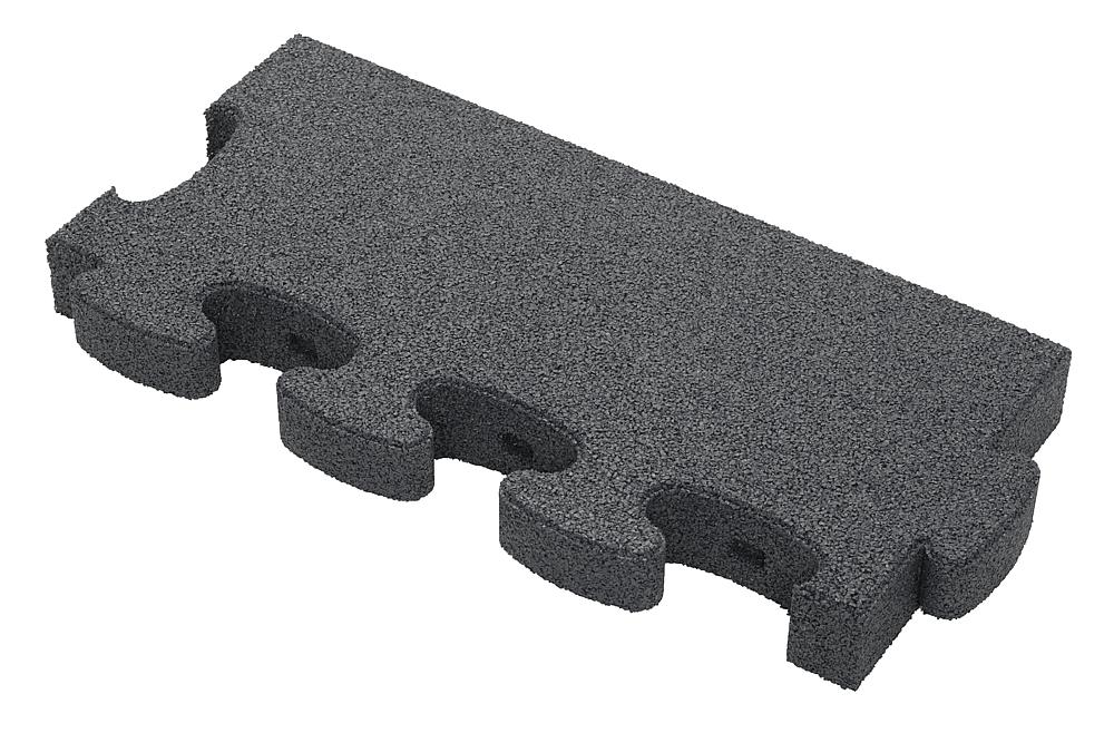 Fallschutz Randplatte gerade 8cm ohne Zwischenelement