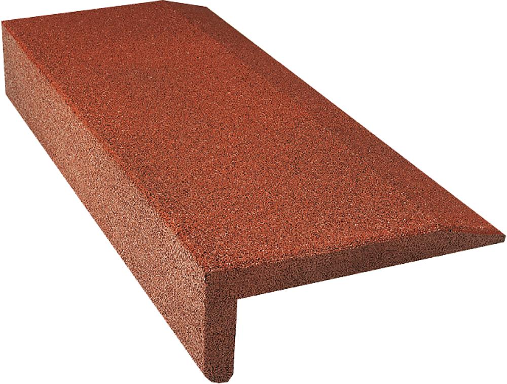 Roter Betonstufe mit rauer Oberfläche – ideal für Terrassen und Gärten.

Deutscher Alt-Text: Rote Stufenplatte aus Beton für Außenbereiche – robust und wetterfest.