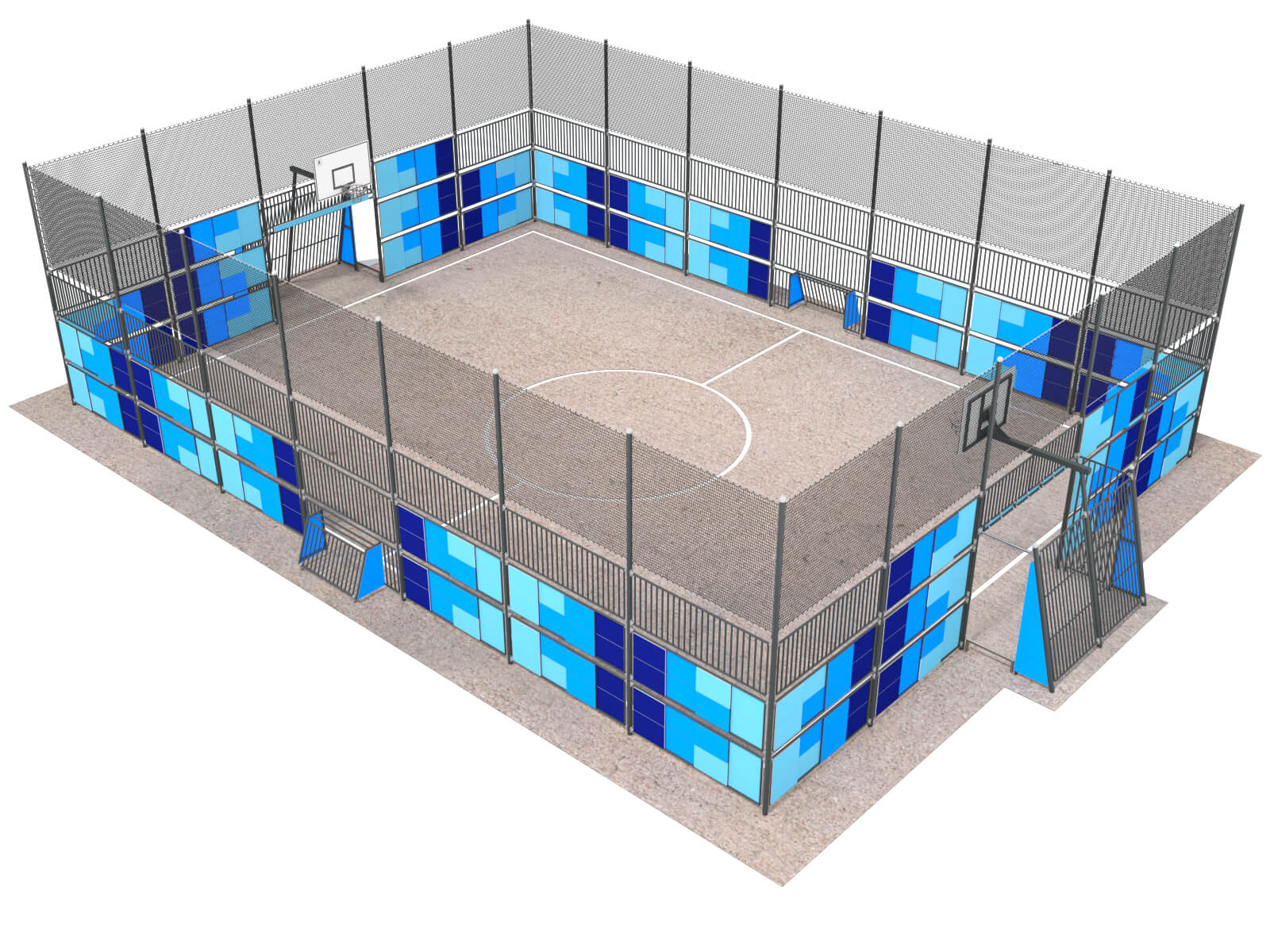 Multisportfeld Metro