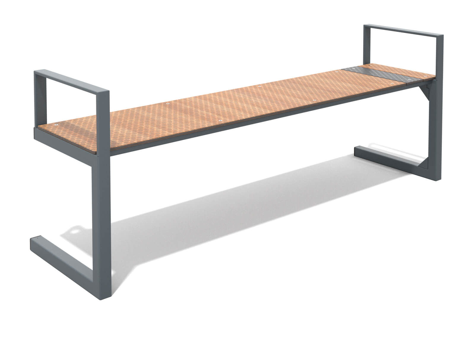 Schwinger für Kleinkinder mit Metallgestell und grünen Verbindungen auf weißem Hintergrund.