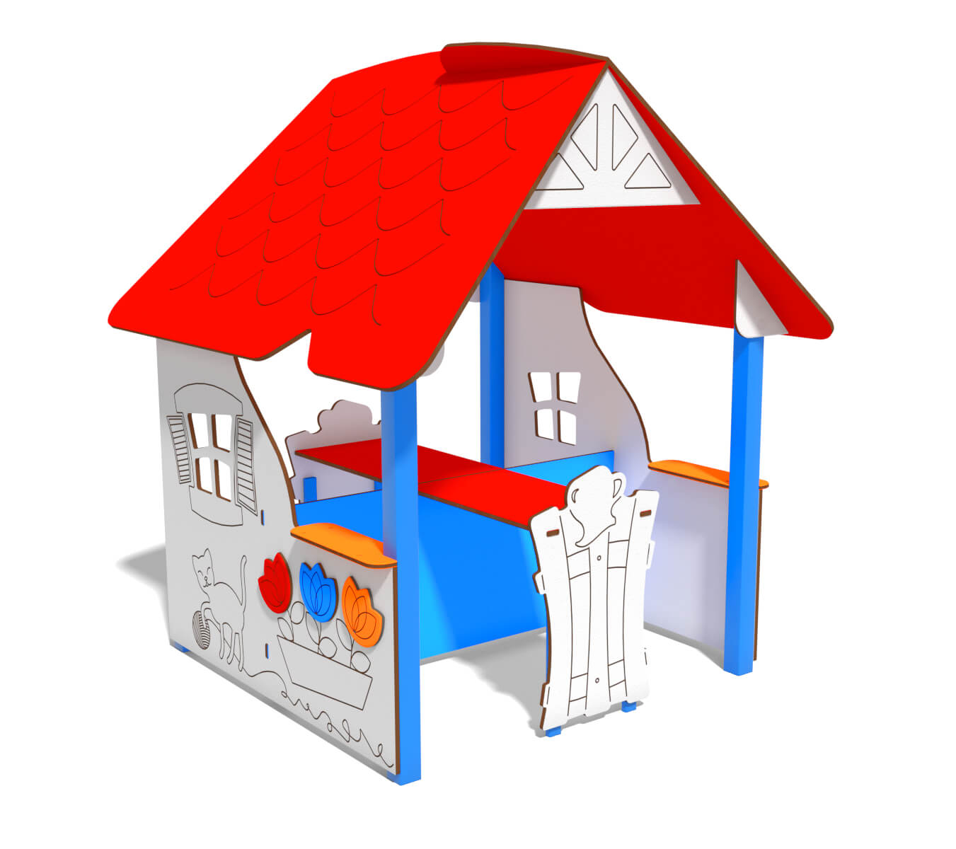 Mini Spielhaus Amelia