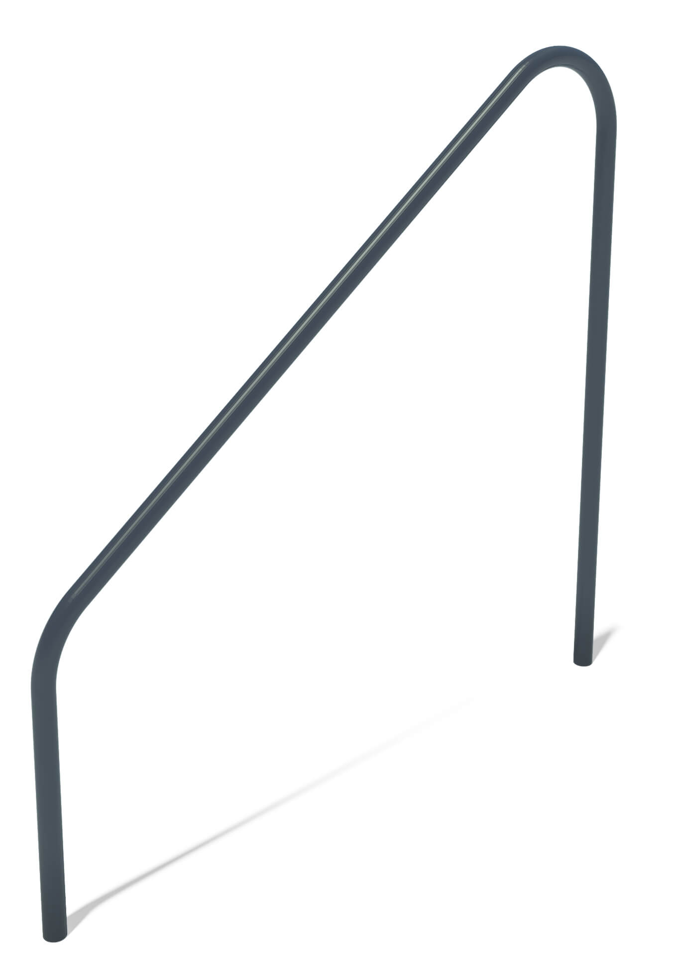 Schwarze Metalltreppe mit Handlauf für Außeneingang oder Poolbereich – minimalistisch und funktional gestaltet.

German:  
Schwarzer Metalltreppenhandlauf für Außenanlagen – modernes Design, robuste Konstruktion.