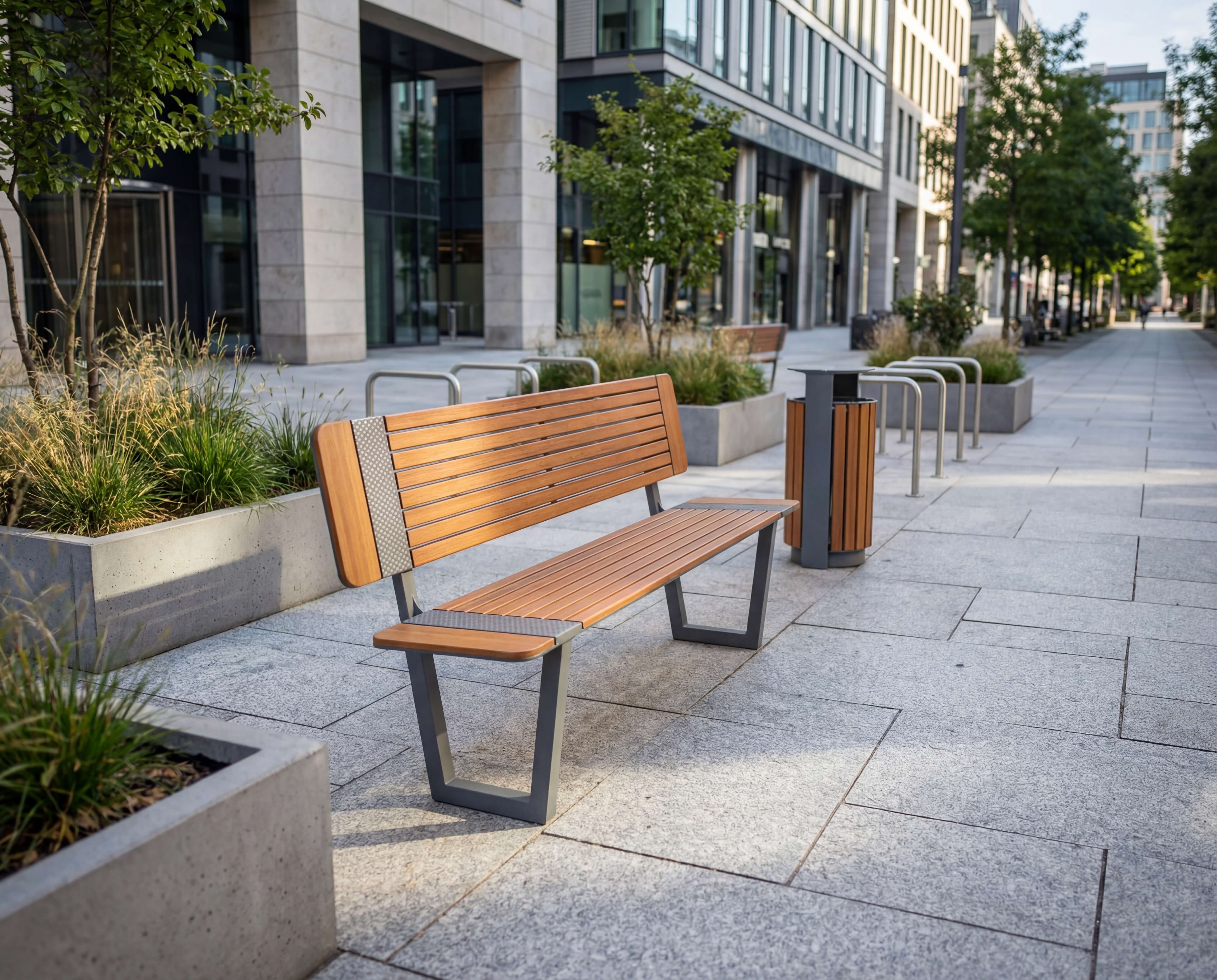 Sitzbank Lenni mit Lehne