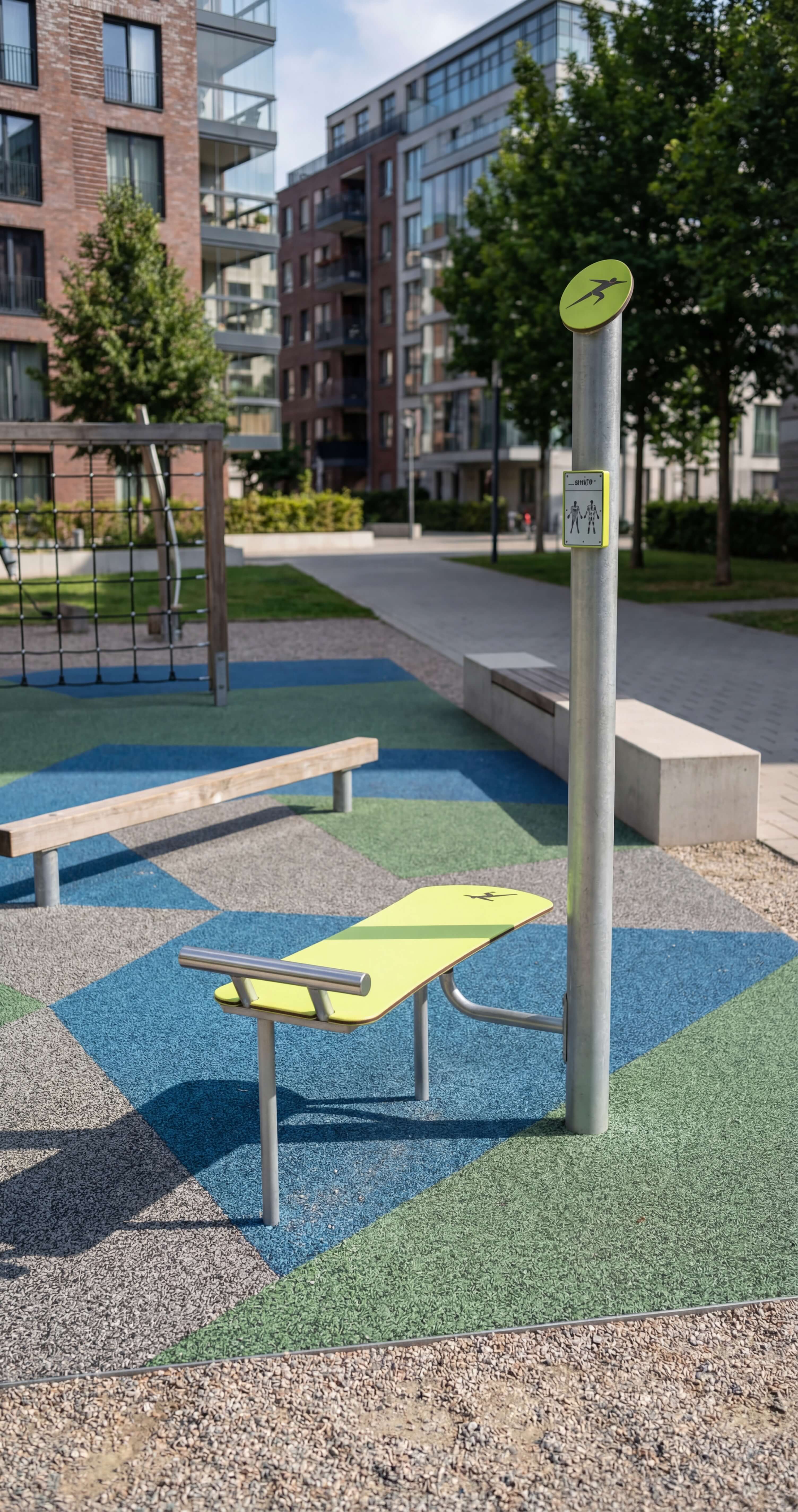 Bewegungsstation Sit-up Bank