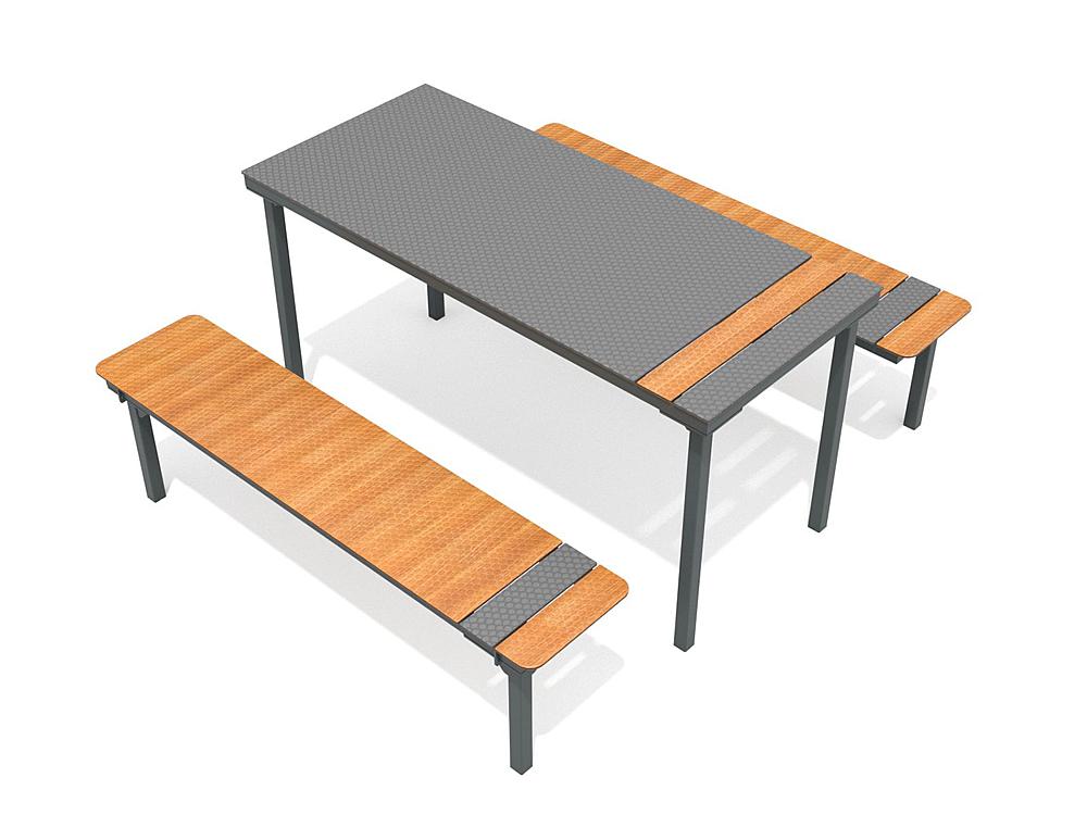 Schwinger für Kleinkinder mit Metallgestell und grünen Verbindungen auf weißem Hintergrund.