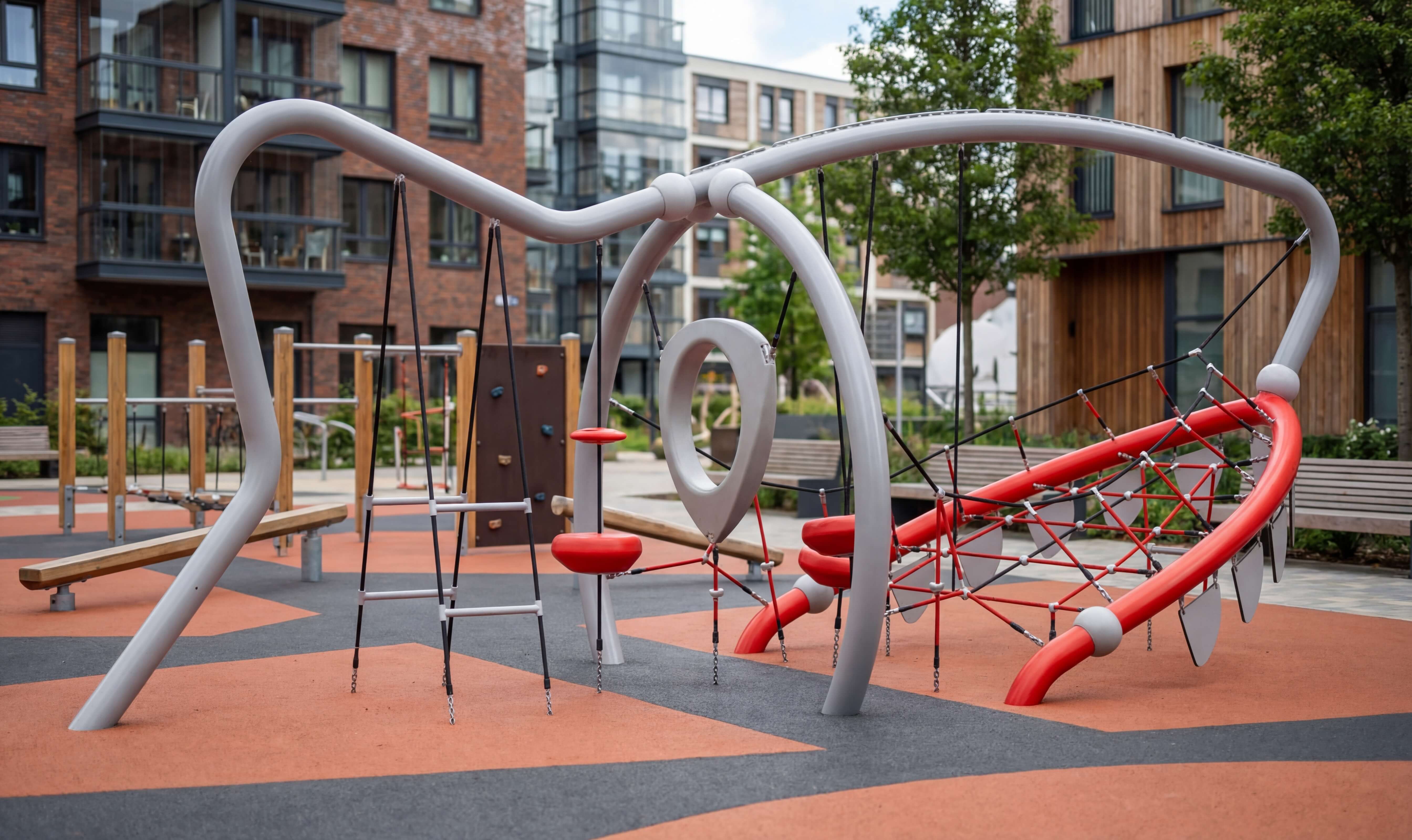 Organiq Kletteranlage Weißer Hai