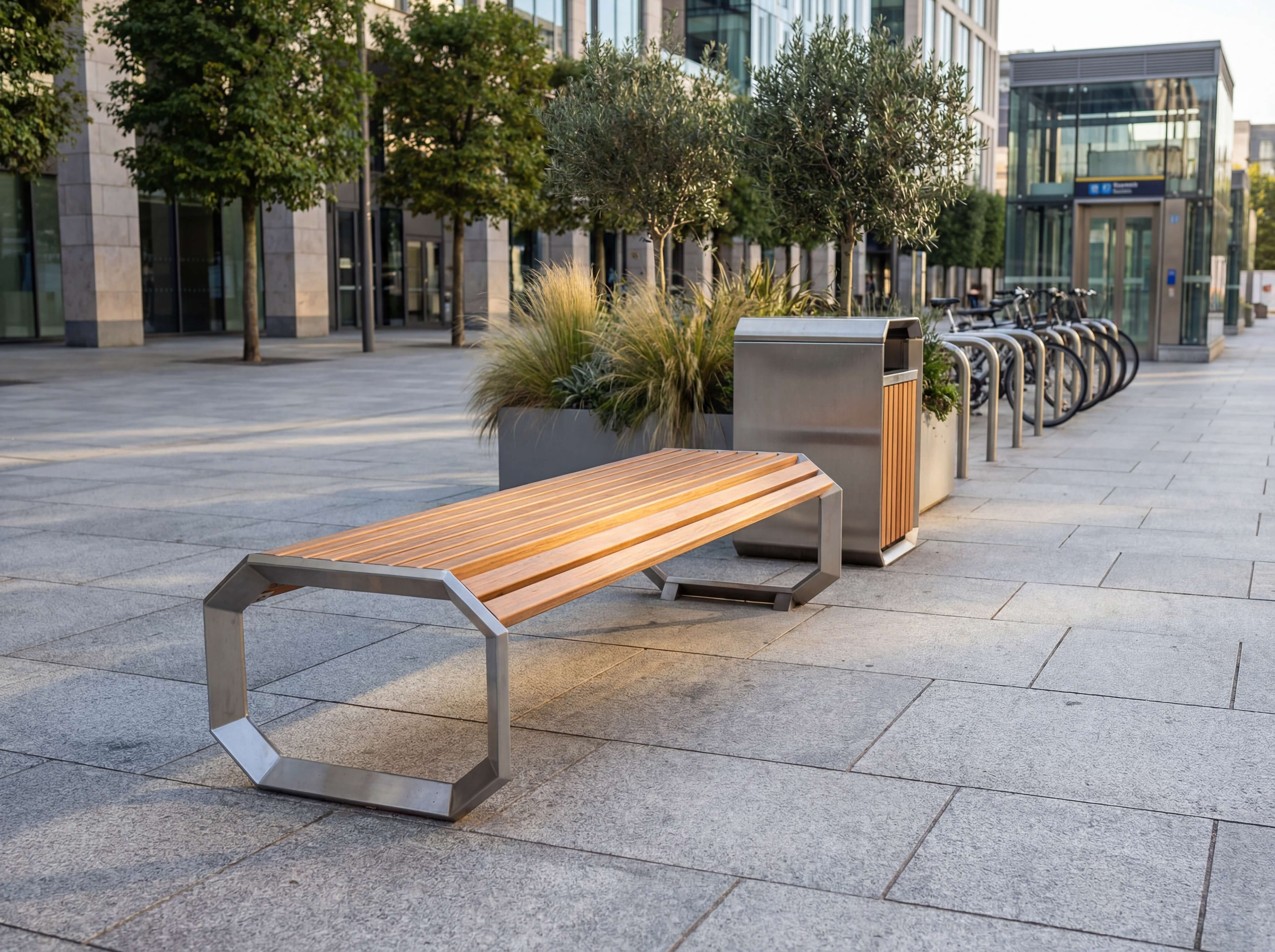 Sitzbank Tammo ohne Lehne