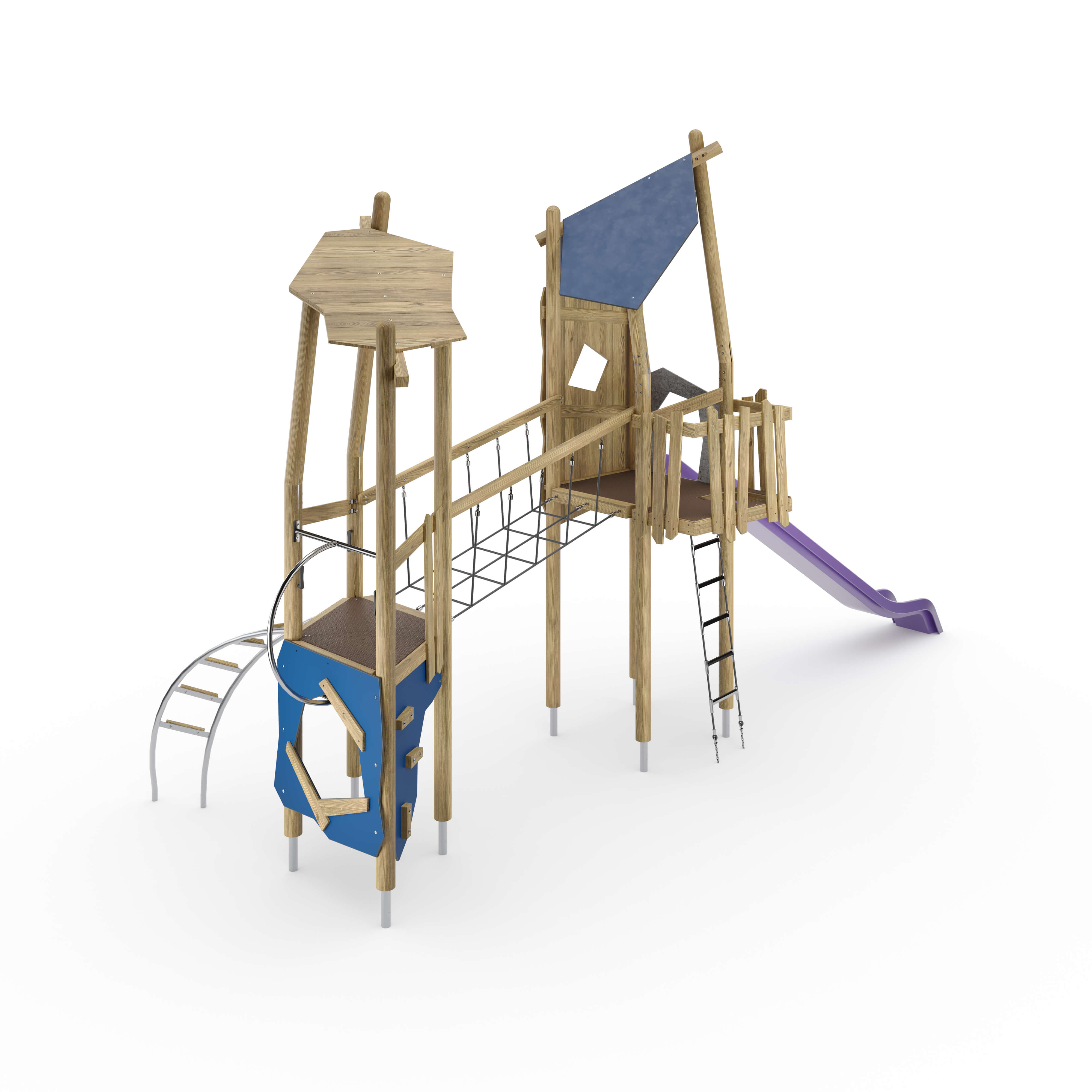 Zwei-Turmanlage Dione mit Rutsche